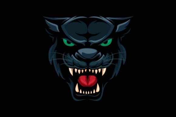 Black Panther Beast Animal Head Mascot: A Visual Identity Guide
