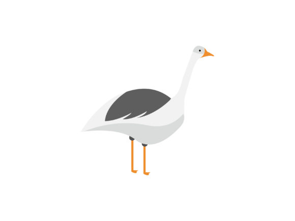 Bringing Nature to Digital Life: 312-animal Goose Vector Illustration