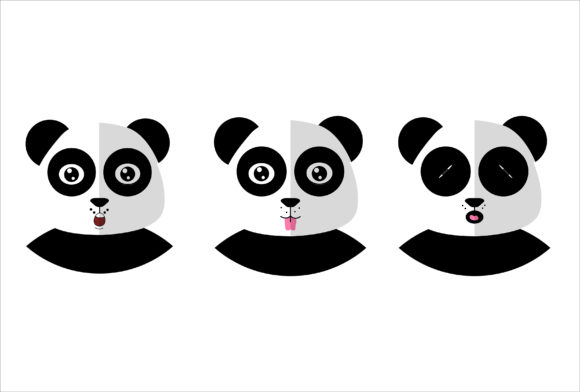 Illustration Panda Animal Design: A Charming Asset for Creatives