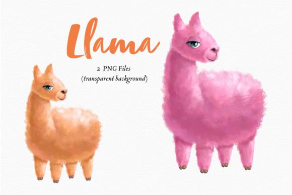 Using Cute Llama Animal Clipart for Modern Design Projects